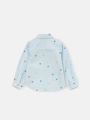 Angel & Rocket Blue Zion Mini All Over Print Stripe Shirt - Image 5 of 6