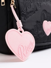 River Island Girls Nylon Script Backpack - Imagen 5 de 5