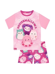Character Pink Squishmallows Short Pyjamas - Image 7 of 12