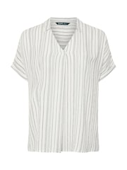 Yours Curve Striped Blouse - Изображение 5 из 5