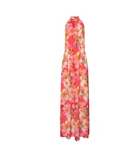Long Tall Sally Red Floral Print Halterneck Dress - Image 5 of 5