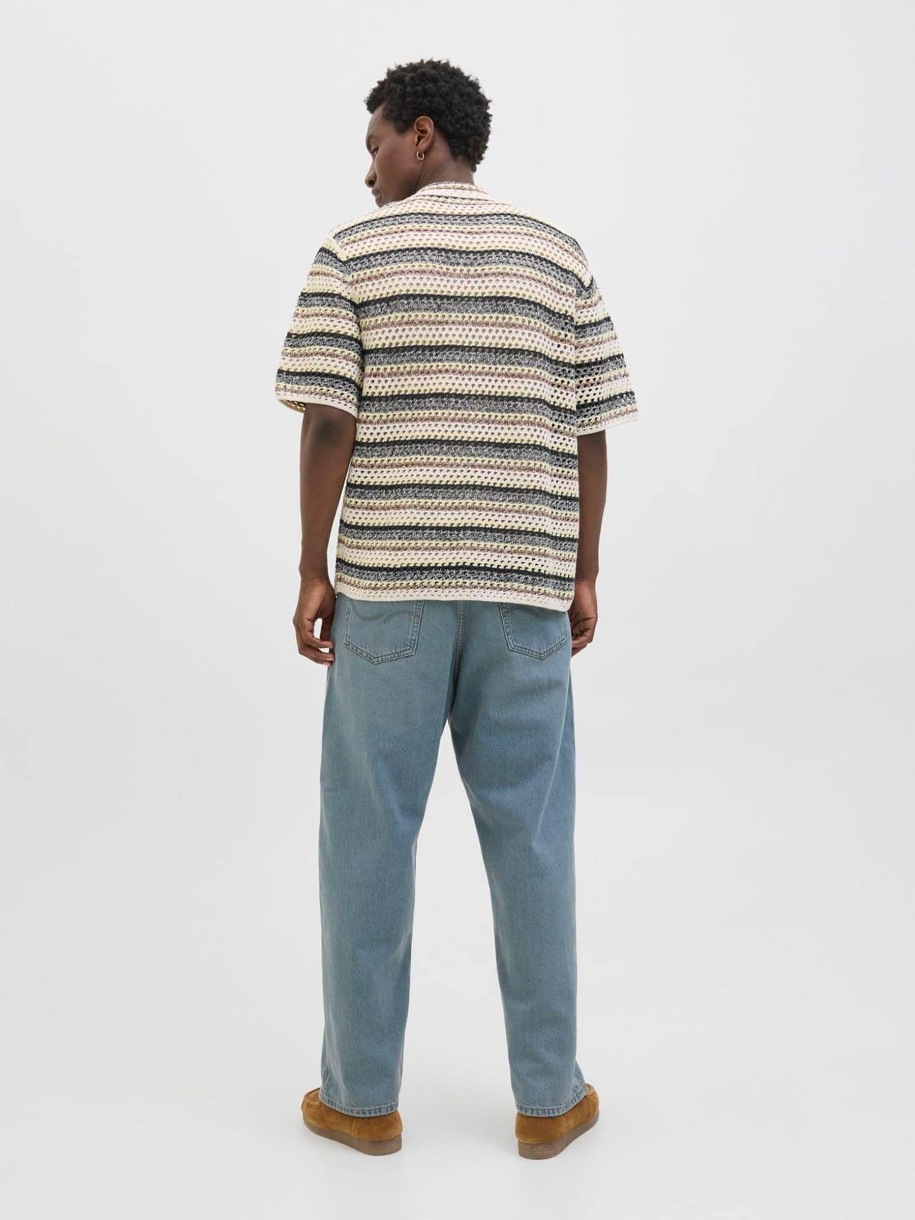 XD　ニットとシャツ 透かし編みニットシャツ（カジュアルシャツ） | tk.TAKEO KIKUCHI