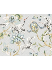 Origin Murals Grey Cranes in Flight Wall Mural - Image 2 of 2