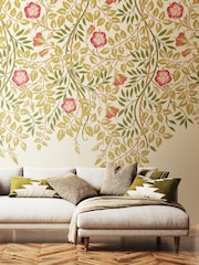 Origin Murals Rose Pink Cascading Rosehip 2.8m x 3.5m Wall Mural - Image 1 of 4