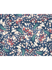 Origin Murals Navy Blue and Coral Butterfly Wings Wall Mural - Image 2 of 2