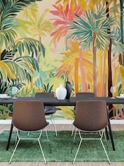 Origin Murals Emerald Green Pretty Palms Wall Mural - Image 1 of 4