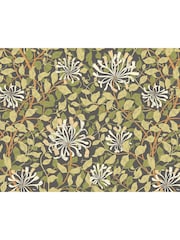 Origin Murals Black and Olive Green Honeysuckle 2.8m x 3.5m Wall Mural - Image 2 of 2
