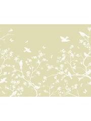 Origin Murals Soft Green Blossom Trail 2.8m x 3.5m Wall Mural - Image 2 of 2
