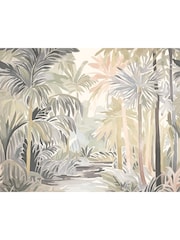 Origin Murals Natural Stone Pretty Palms 2.8m x 3.5m Wall Mural - Image 3 of 4
