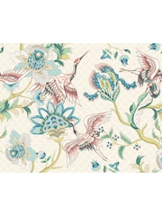 Origin Murals Cream Cranes in Flight A4 Wallpaper Sample - Image 1 of 1