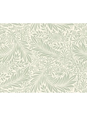 Origin Murals Sage Green Trailing Ferns A4 Wallpaper Sample - Image 1 of 1