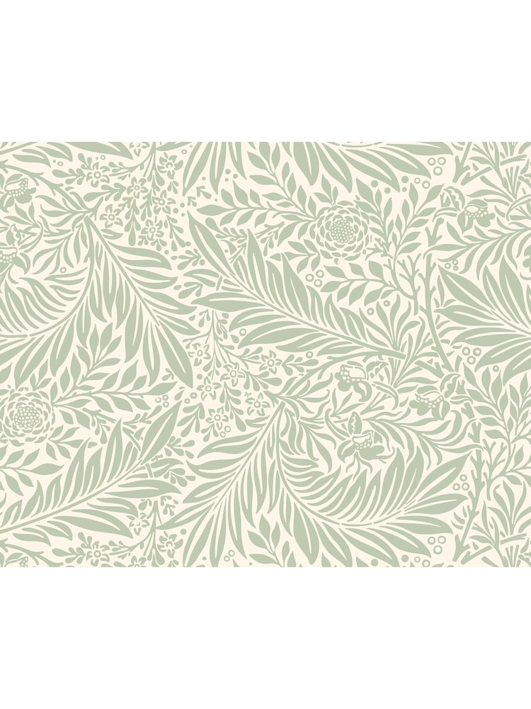 Origin Murals Sage Green Trailing Ferns A4 Wallpaper Sample - Image 1 of 1 Origin Murals Sage Green Trailing Ferns A4 Wallpaper Sample - Image 1 of 1