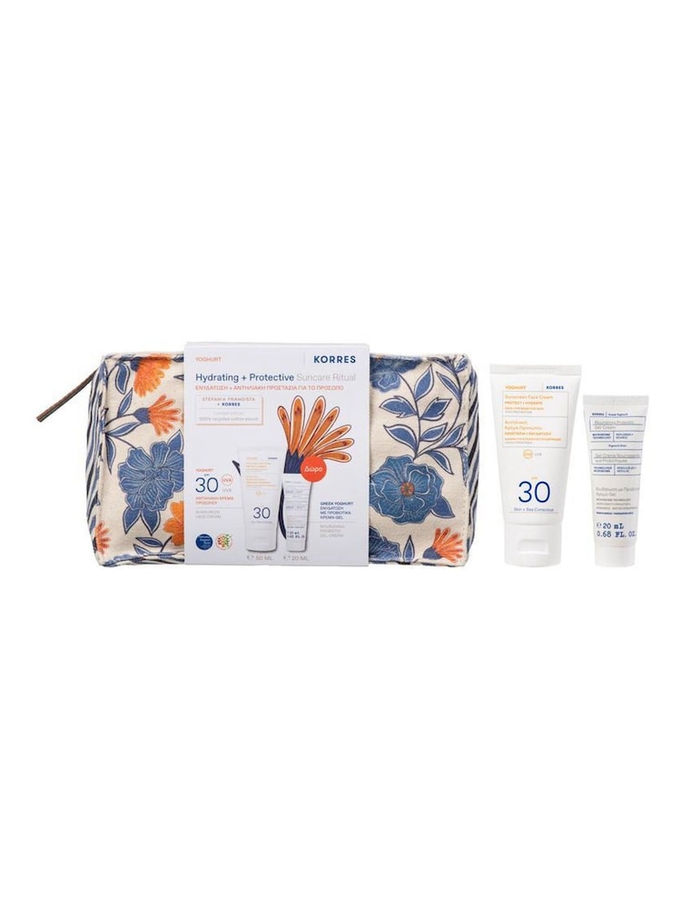 Korres Multi Yoghurt Sunscreen Face Cream SPF 30 50ml + Greek Yoghurt Probiotic Gel 20ml - Image 2 of 5