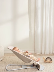 BabyBjörn Light Beige Baby Bouncer Bliss Woven Melange - Image 4 of 5