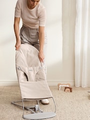 BabyBjörn Light Beige Baby Bouncer Bliss Woven Melange - Image 5 of 5