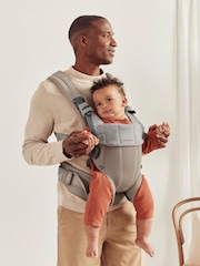 BabyBjörn Grey Beige Baby Carrier Harmony 3D Mesh - Image 4 of 8