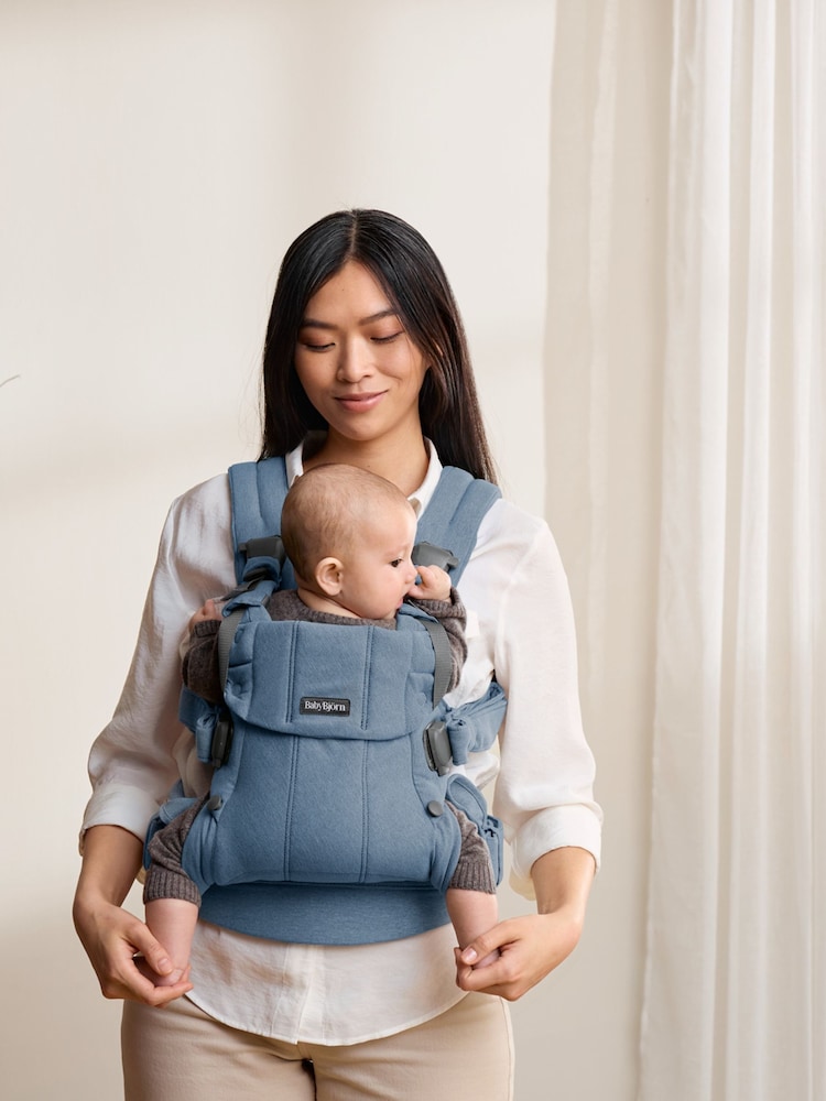 BabyBjörn Blue Baby Carrier Harmony Woven Melange - Image 1 of 5