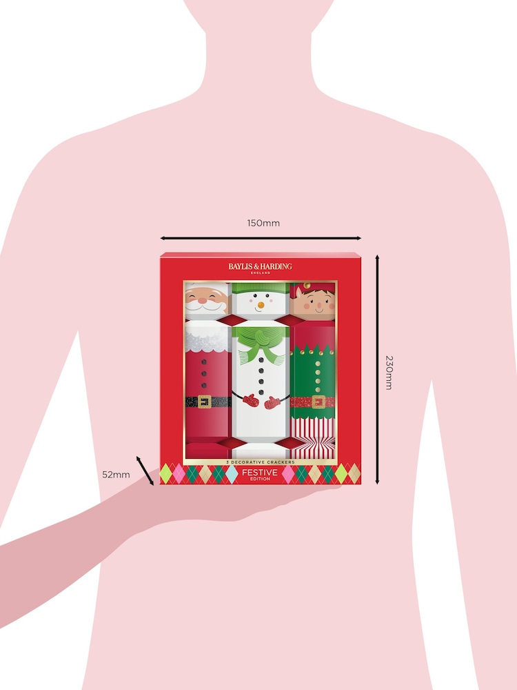 Baylis & Harding Festive Edition Decorative Crackers Gift Set - Image 5 of 5 Baylis & Harding Festive Edition Decorative Crackers Gift Set - Image 5 of 5