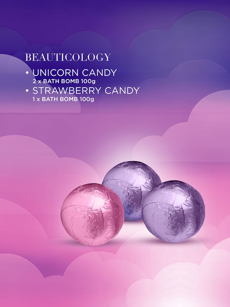 Baylis & Harding Beauticology Cosmic Bath Bomb Trio Gift Set - Image 2 of 5