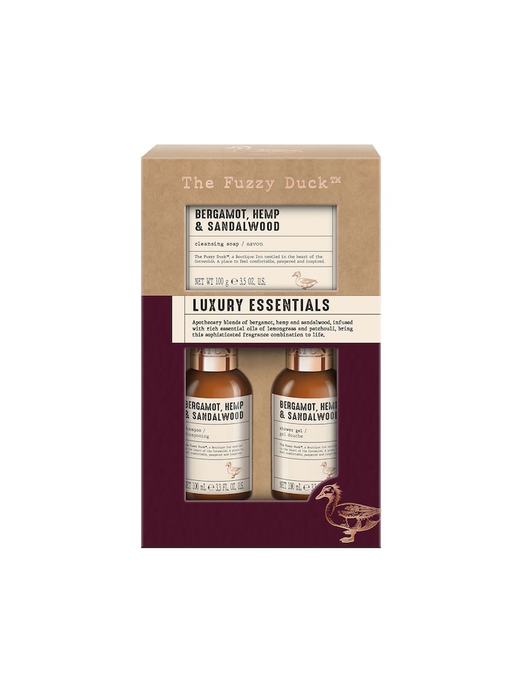 Baylis & Harding The Fuzzy Duck Bergamot, Hemp & Sandalwood Mens Luxury Essentials Gift Set - Image 1 of 5
