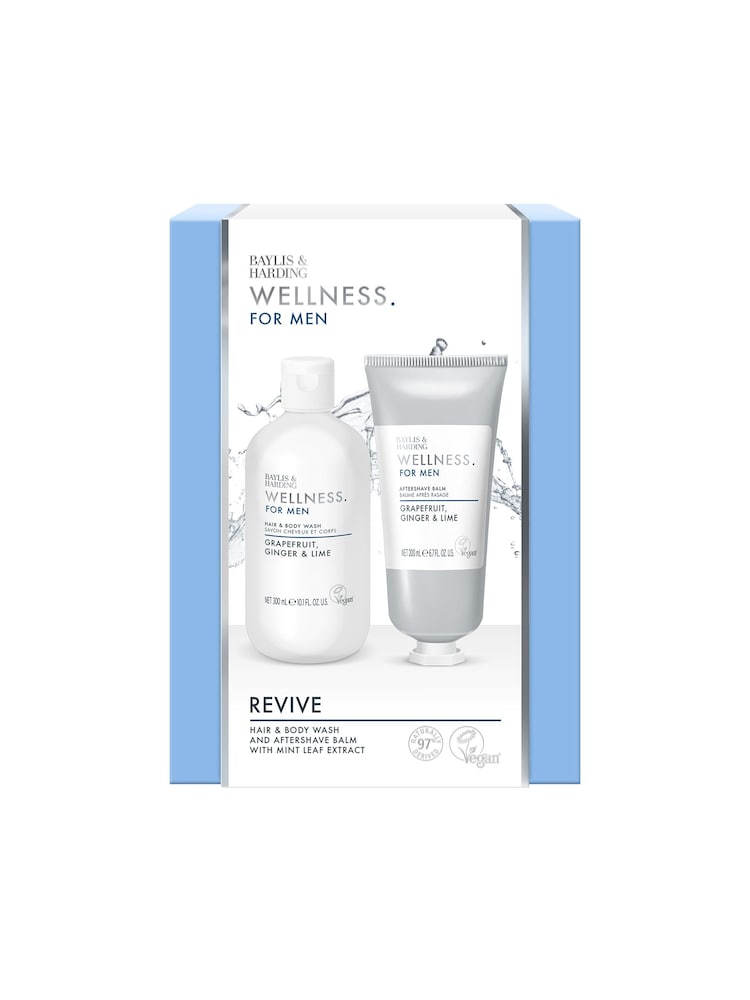 Baylis & Harding Wellness For Men Revived & Ready Gift Set - Image 1 of 5 Baylis & Harding Wellness For Men Revived & Ready Gift Set - Image 1 of 5