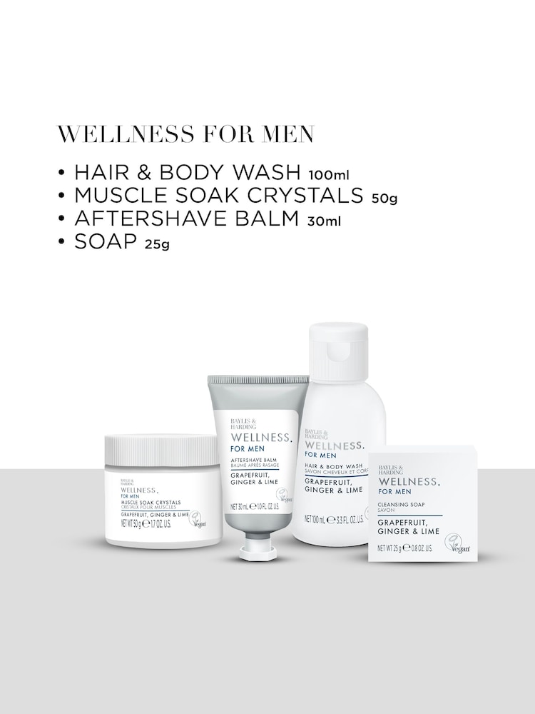 Baylis & Harding Wellness For Men His Essential Wellbeing Tin Gift Set - Image 2 of 5 Baylis & Harding Wellness For Men His Essential Wellbeing Tin Gift Set - Image 2 of 5