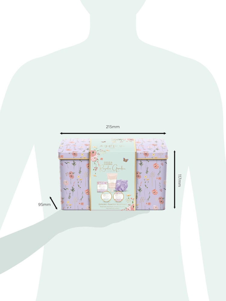 Baylis & Harding Royale Garden Luxury Pamper Keepsake Tin Gift Set - Image 5 of 5