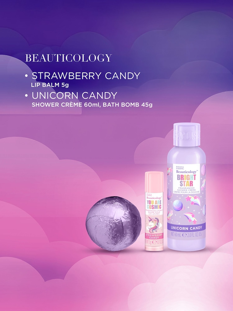 Baylis & Harding Beauticology Cosmic Unicorn Pop Beauty Pencil Case Gift Set - Image 2 of 5