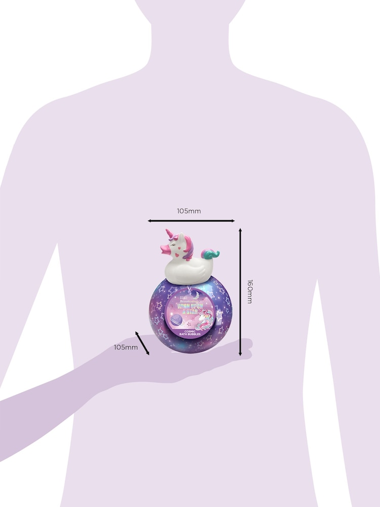 Baylis & Harding Beauticology Cosmic Unicorn Globe Bath Bubbles Gift Set - Image 5 of 5