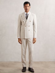 Reiss Stone Belmont Suit Jacket - Image 4 of 7