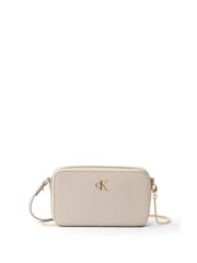 Calvin Klein White Minimal Mono Camera Bag - Image 2 of 4