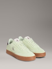 Branco - Calvin Klein Classic Cupsole Mix In Shoes - Imagem 2 de 5