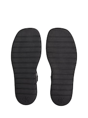 Calvin Klein Rope Toe Post Leather Sandals - صورة 5 من 5