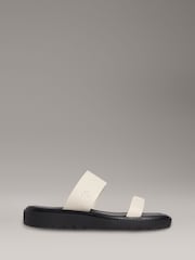 Calvin Klein Rope Soft Leather Sandals - Imagem 1 de 5