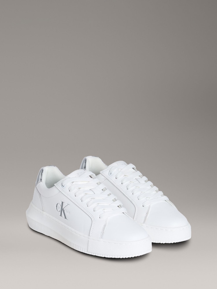 Calvin Klein Chunky Cupsole Leather Shoes - Imagem 2 de 5