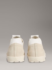 Calvin Klein White Low Profile Leather Runner Trainers - Image 3 of 5