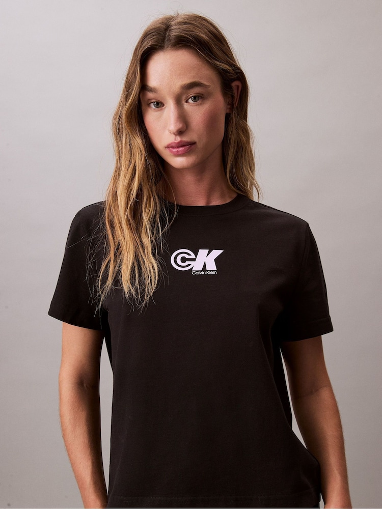 Calvin Klein Black Short Sleeve T-Shirt - Image 5 of 5