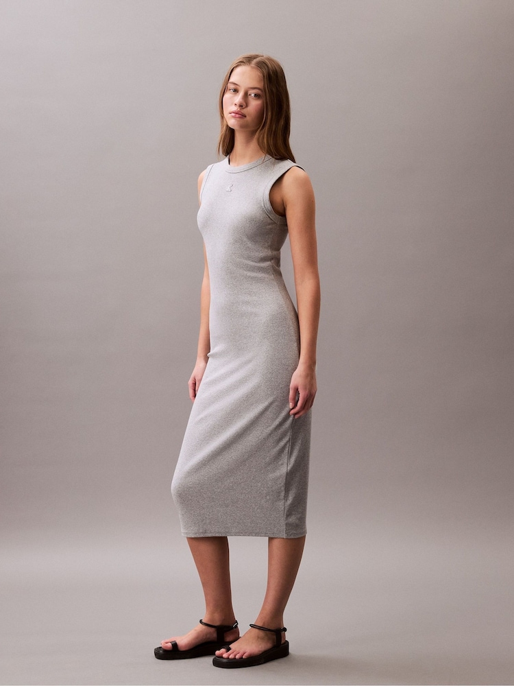 Gri - Calvin Klein Cotton Dress - Image 3 of 5
