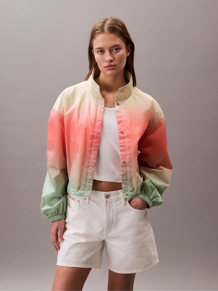 Calvin Klein Green Ombre Jacket - Image 1 of 5