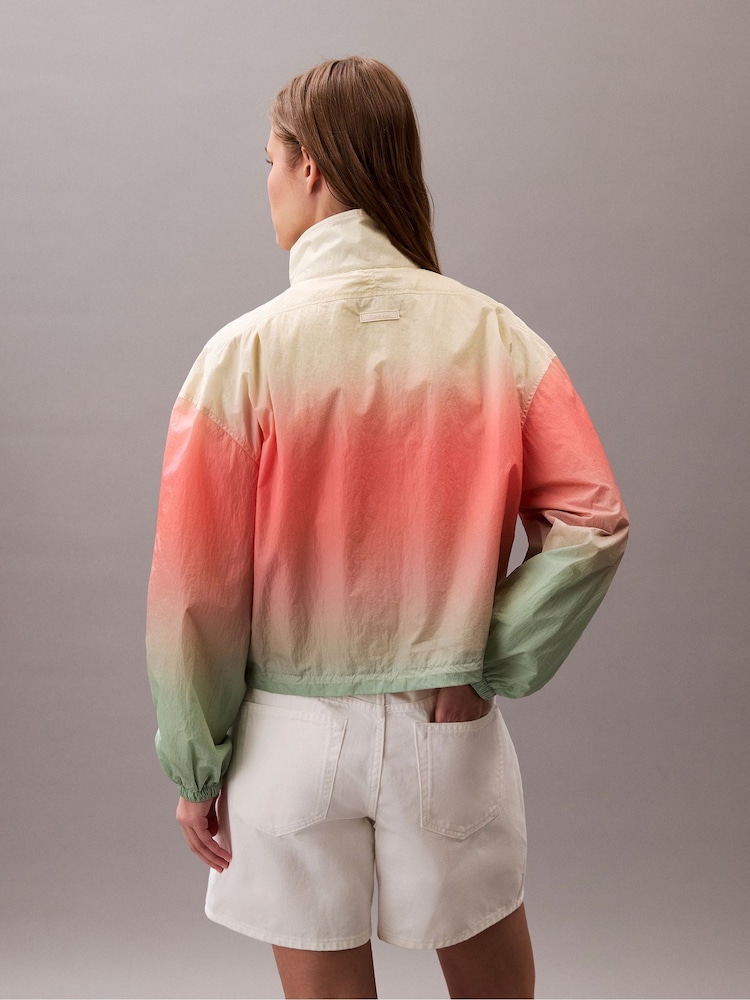 Calvin Klein Green Ombre Jacket - Image 2 of 5