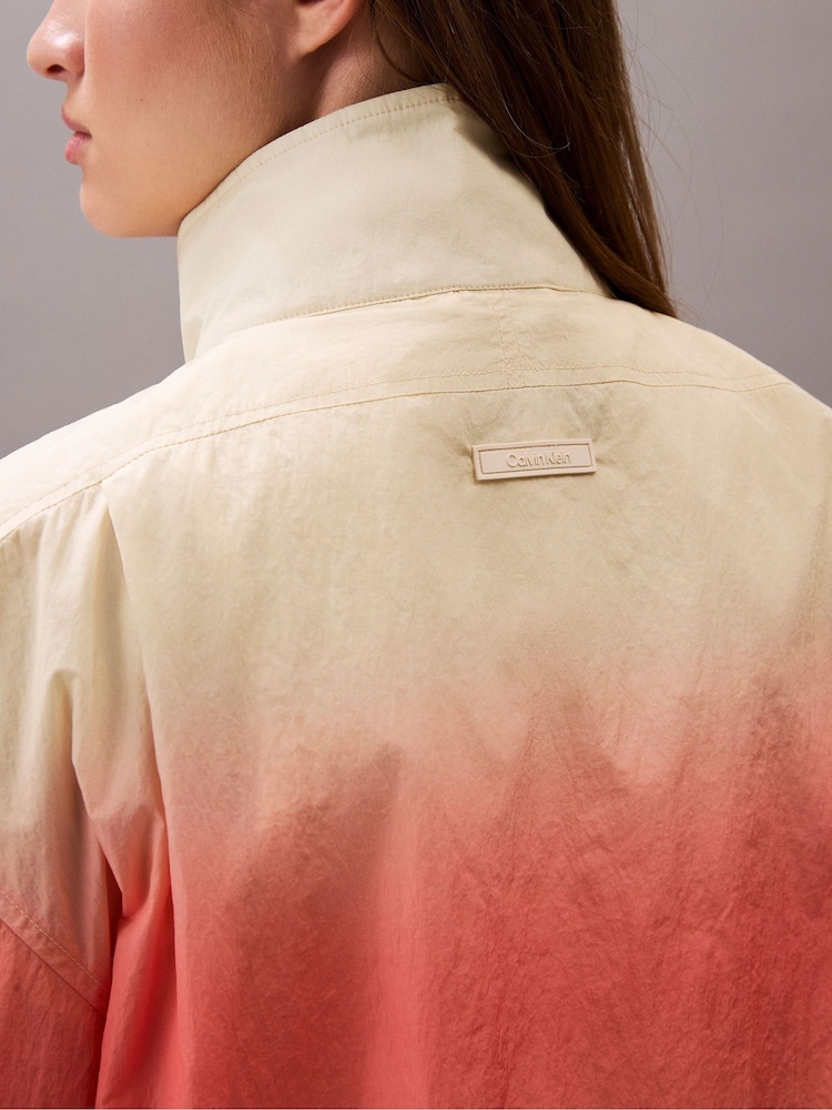 Calvin Klein Green Ombre Jacket - Image 5 of 5