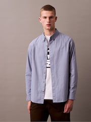 Calvin Klein Blue Classic Oxford Shirt - Image 1 of 5