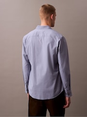 Calvin Klein Blue Classic Oxford Shirt - Image 2 of 5