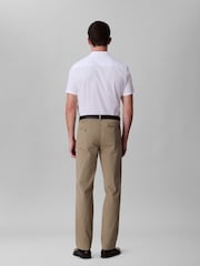 Calvin Klein Natural Slim Stretch Cotton Chino Trousers - Image 2 of 4