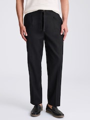 MOSS Matte Linen Beach Trousers - Imagen 1 de 5