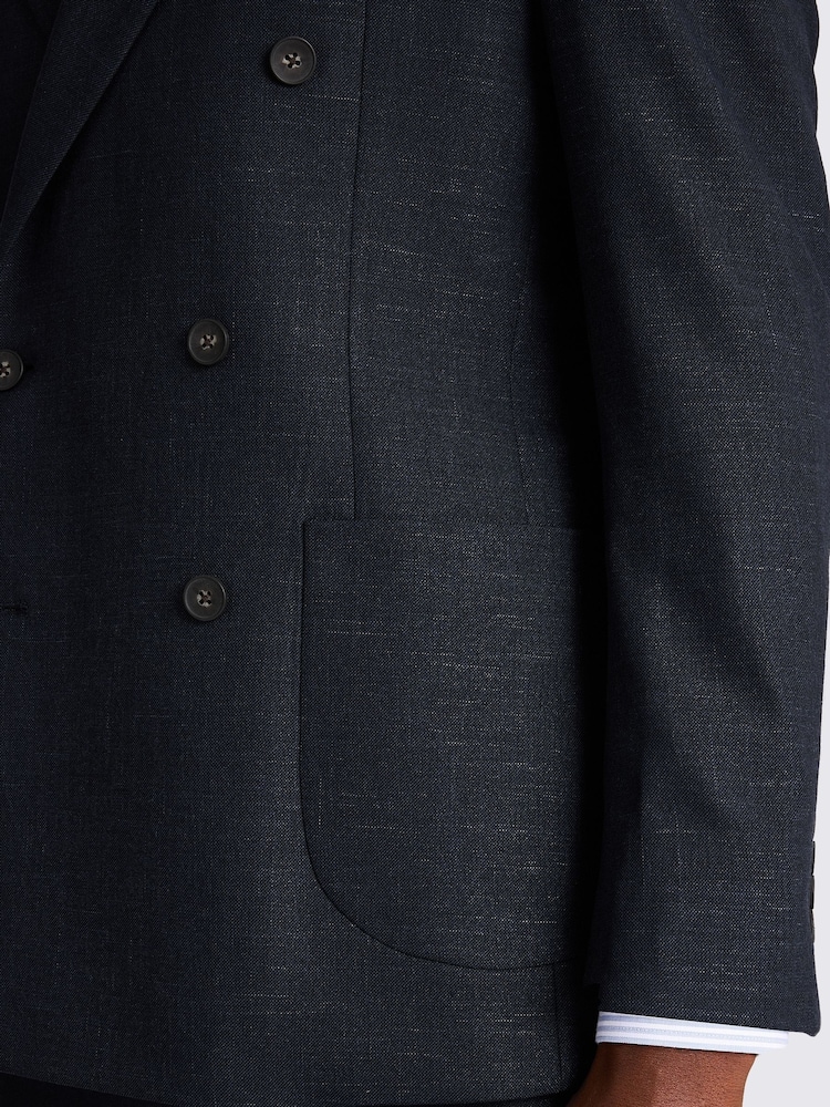 MOSS Tailored Fit Slub Jacket - Imagen 4 de 4