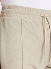 MOSS Natural 100% Cotton Terry Towelling Shorts - Image 3 of 4