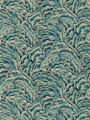 Clarke & Clarke Kingfisher Gilver Lumino Exotica 2 10M Wallpaper - Image 2 of 2