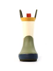 Lazy Dogz Green Bubblegum Toddler Colour Block Wellingtons - Image 4 of 8