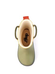 Lazy Dogz Green Bubblegum Toddler Colour Block Wellingtons - Image 7 of 8